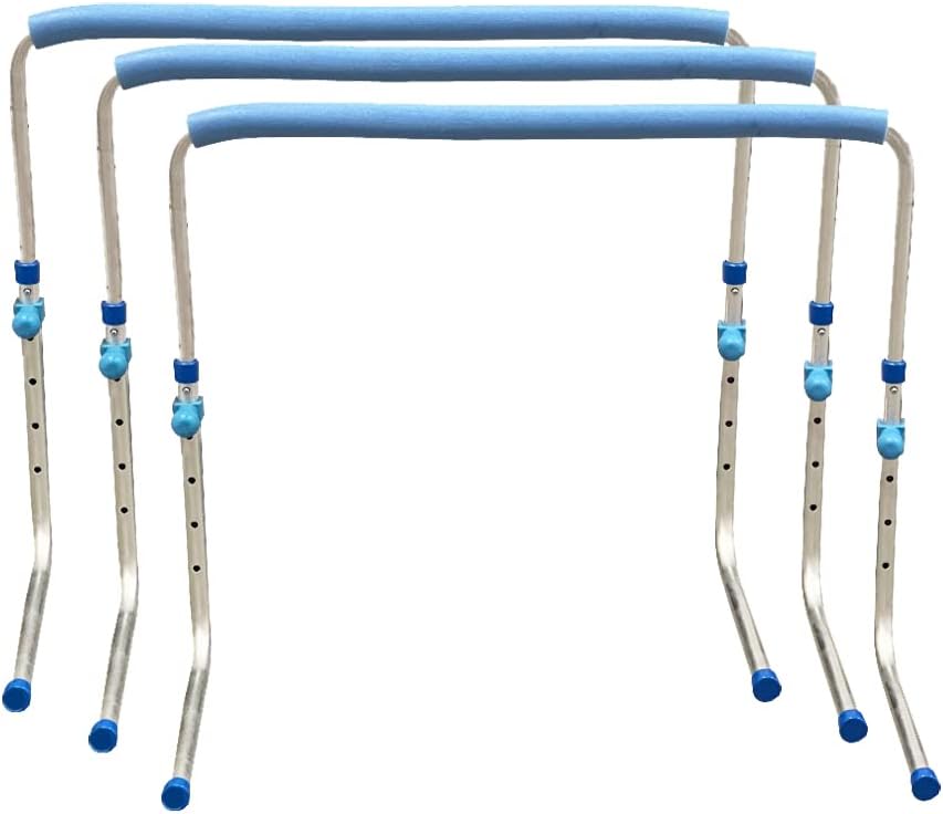 Track and Field Self Return Aluminum Hurdle Midi Adjustable from 23" to 34" (Set of 3)