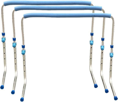 Track and Field Self Return Aluminum Hurdle Midi Adjustable from 23" to 34" (Set of 3)