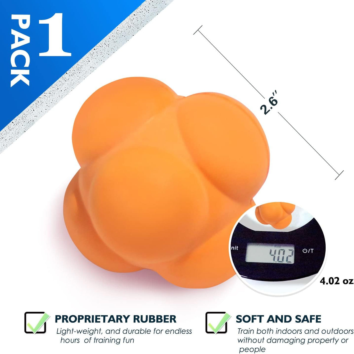 Sports Reaction Balls for Field Training, Agility Trainer for Baseball