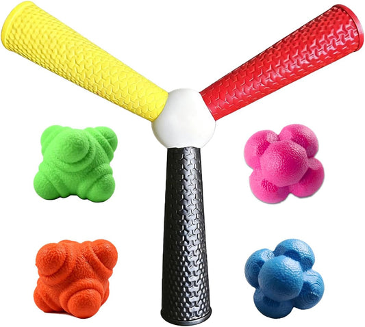 5 PCs Reaction Speed Time Reflex Tools Kit Exercise and Fun