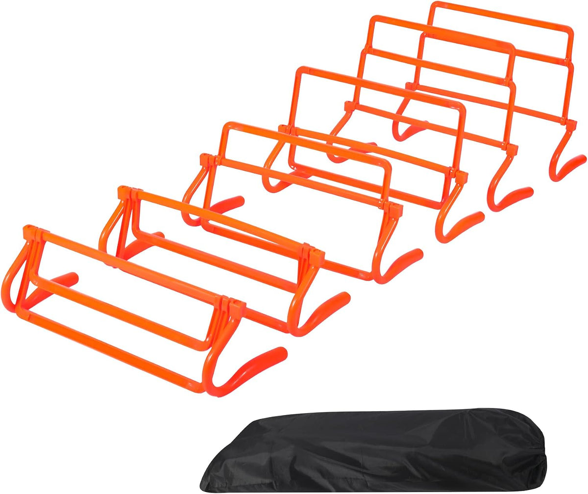 Agility Ladder Speed Training Equipment,Speed Training Hurdles - Includes Agility Hurdles,Disc Cones,Soccer Training Equipment for Youth Adults