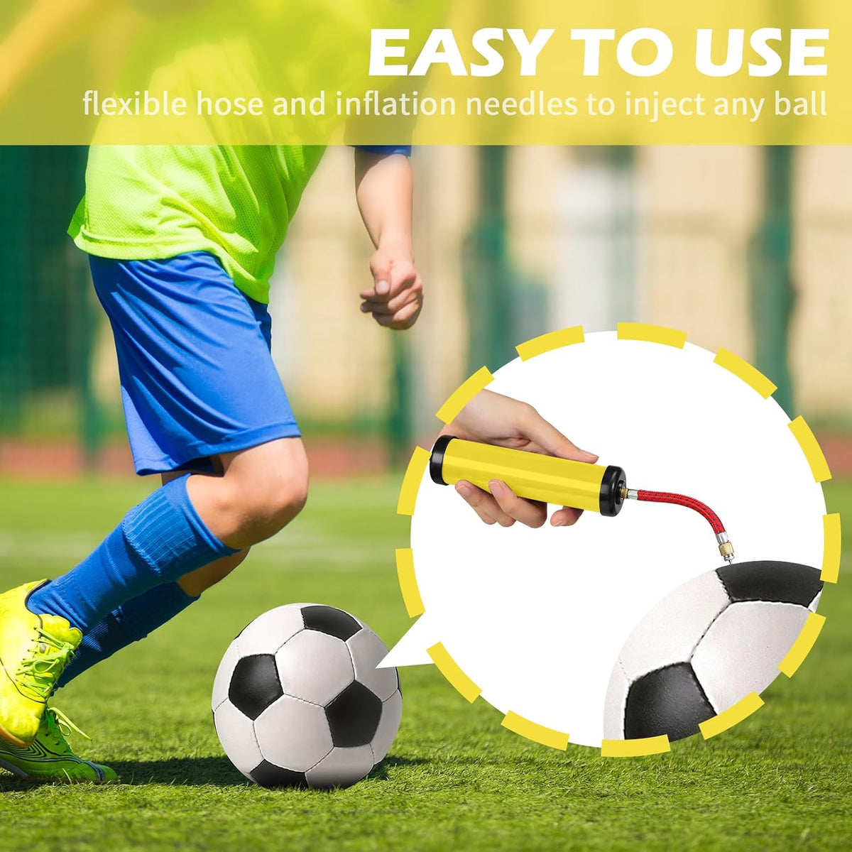 8 Sets Ball Pumps Air Pump Bulk for Balls
