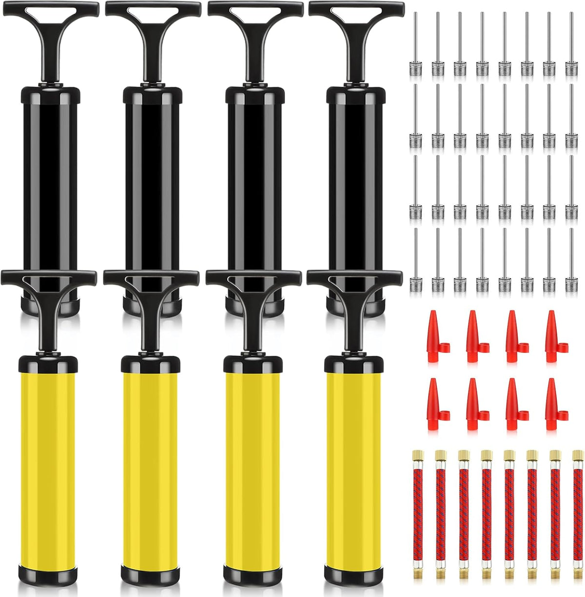 8 Sets Ball Pumps Air Pump Bulk for Balls