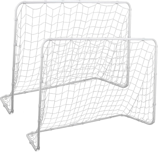 Portable Soccer Goal for Backyard,12x6 / 10x6.5 / 8x5 / 6x4 ft Youth Adults Soccer Net and Frame for Home Backyard Practice Training Goals, Soccer Training Equipment