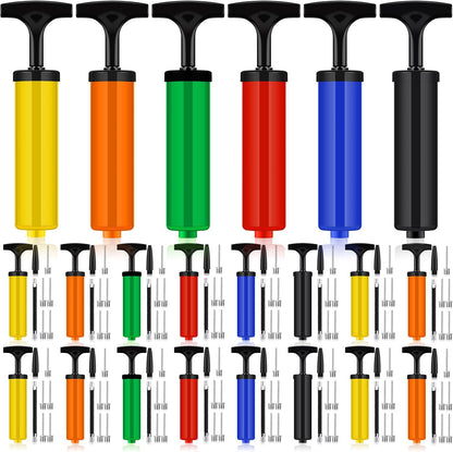 100 Sets Ball Pump Bulk for Sports Operation Christmas
