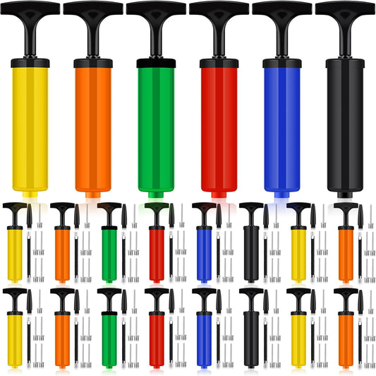 100 Sets Ball Pump Bulk for Sports Operation Christmas
