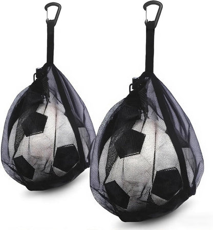Single Mesh Ball Bag for Soccer Basketball & Volleyball