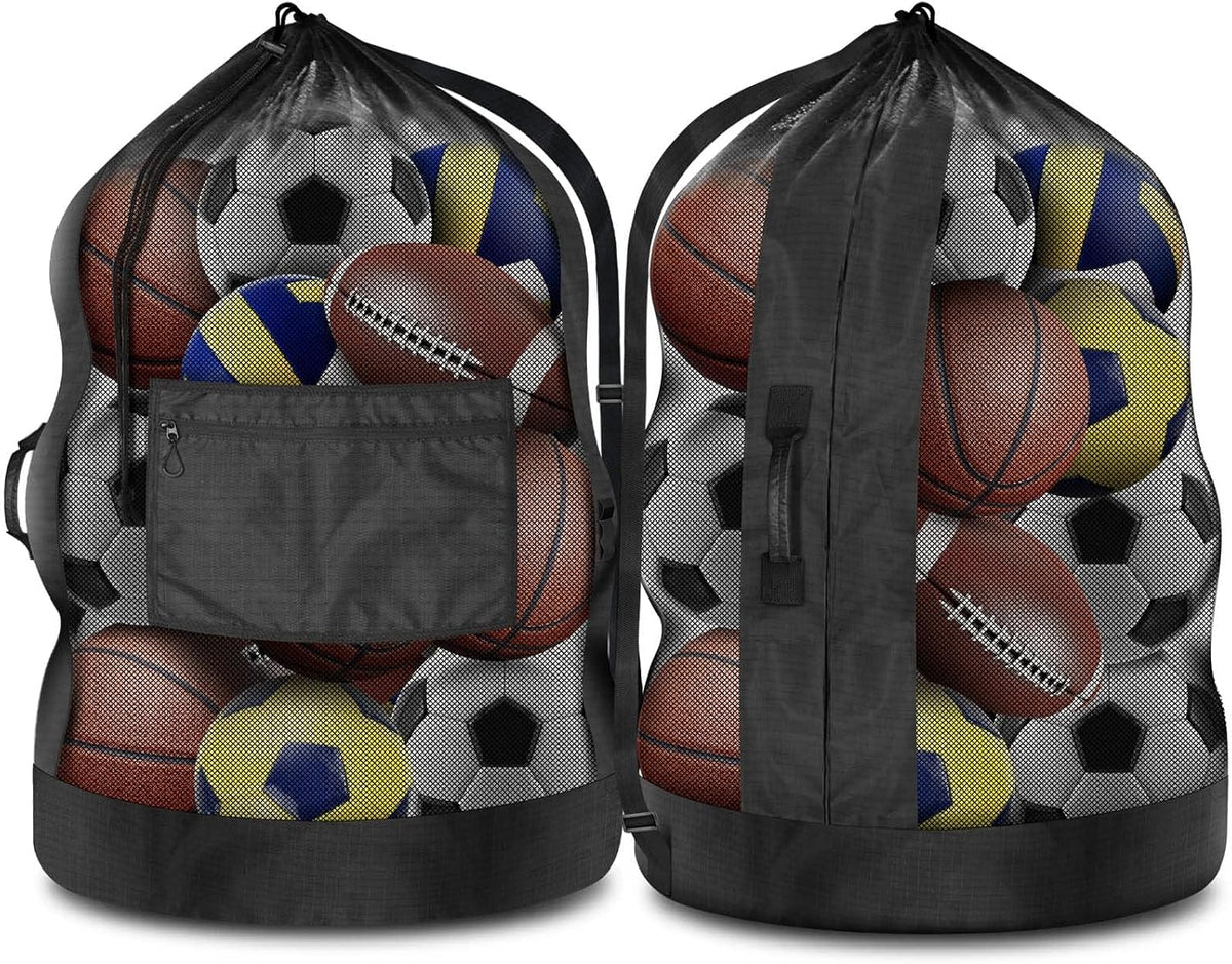 Extra Large Sports Ball Bag, Upgrade Thicken Ball Bags for Coaches