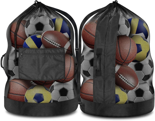 Extra Large Sports Ball Bag, Upgrade Thicken Ball Bags for Coaches