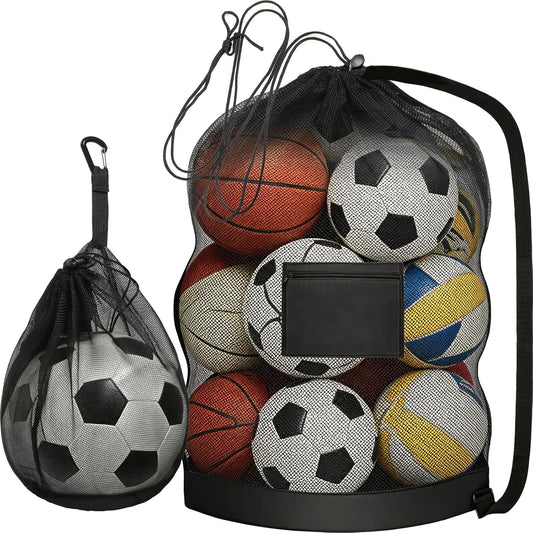 Soccer Equipment Bags and Single Ball Bag with Double Hook