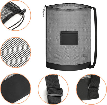 Soccer Equipment Bags and Single Ball Bag with Double Hook